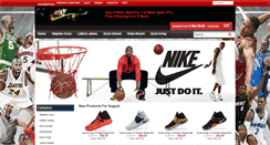 Desktop Screenshot of nba-shoes.com